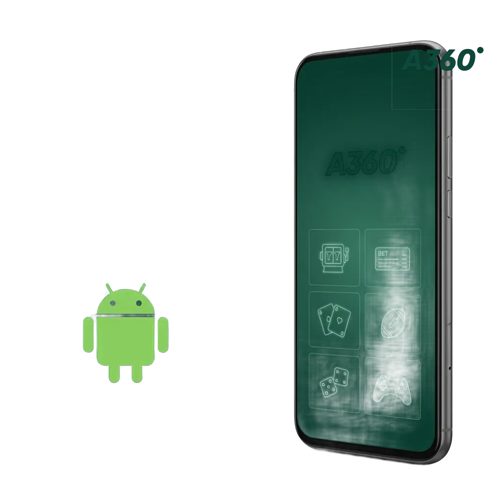App A360 para Android: descarga gratis para apostar y jugar casino en cualquier lugar; guía de instalación incluida.