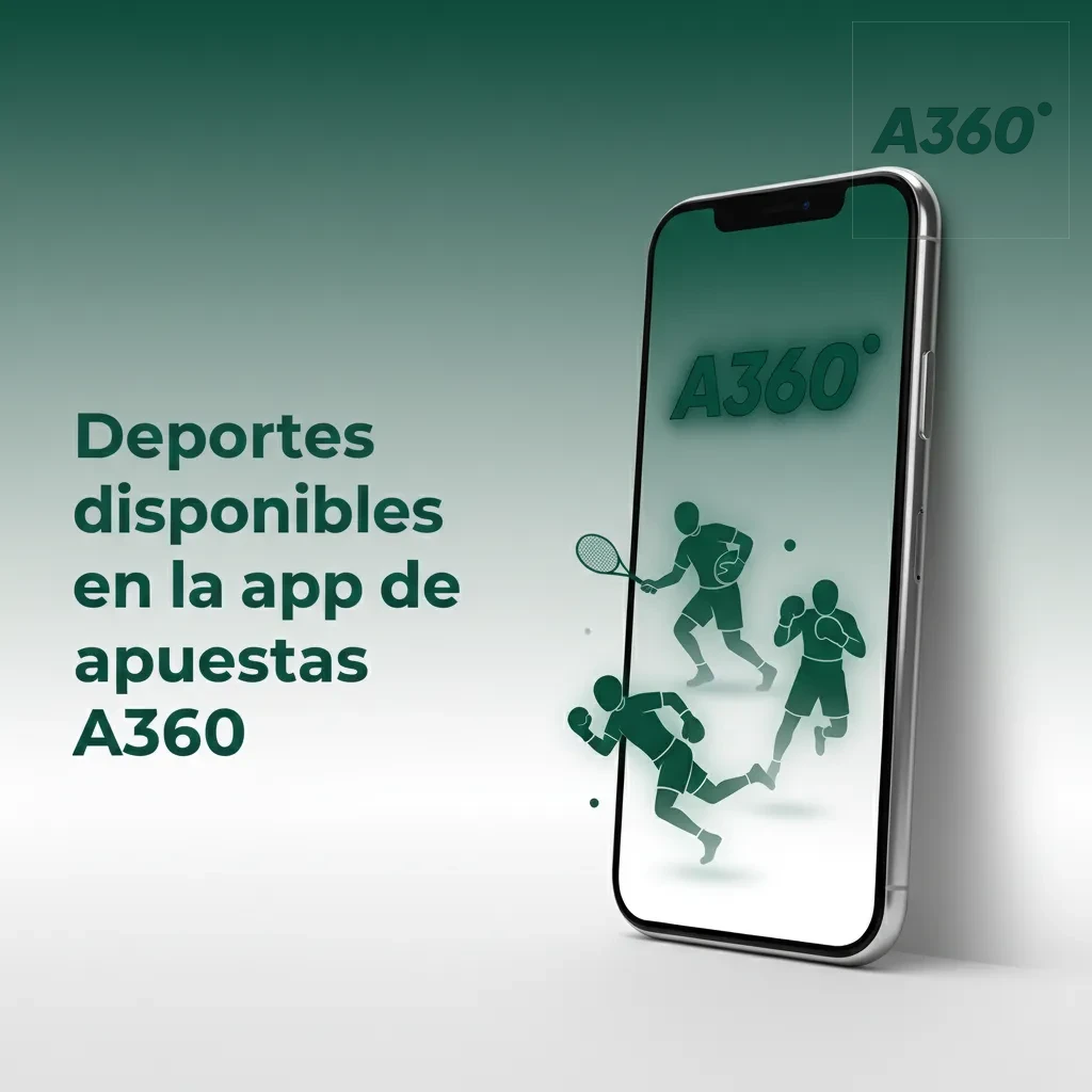App A360: deportes disponibles para apostar EN VIVO y prematch: fútbol, tenis, básquet, vóley, eSports, MMA/boxeo, y más.