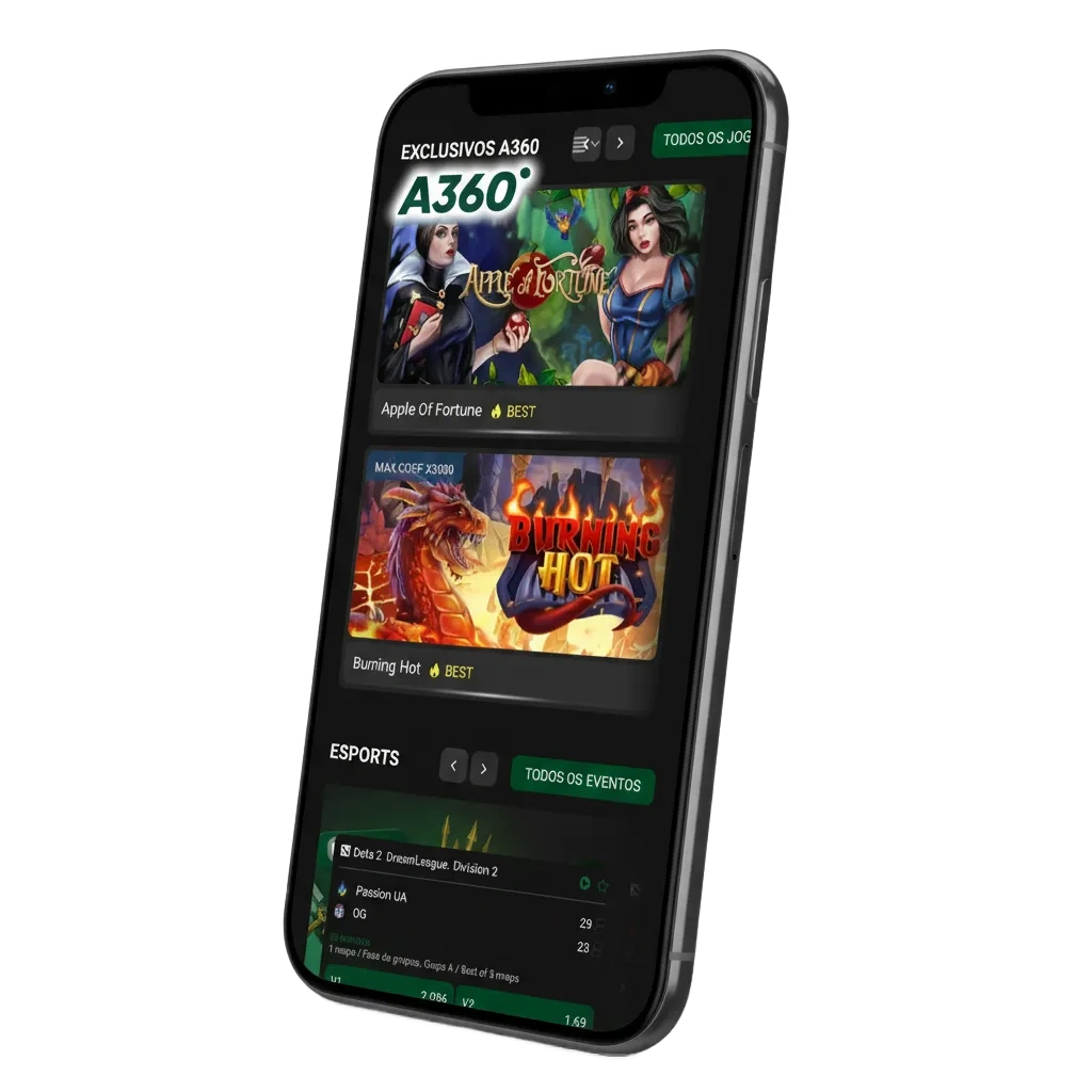 Descarga la app A360 para Android (APK) e iOS: apuestas y casino, pagos locales y bono de bienvenida en Colombia
