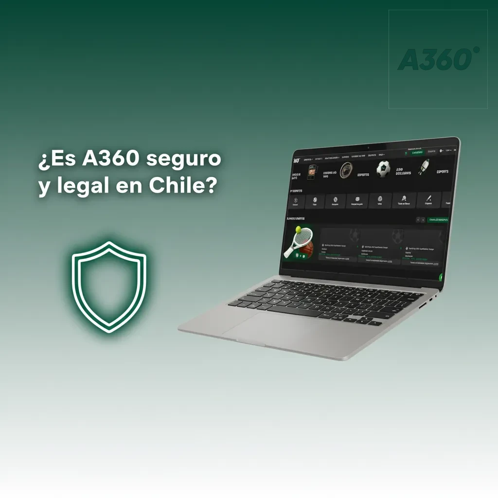 A360 en Chile: seguridad y legalidad con licencia internacional, cifrado TLS, KYC/AML y juego responsable.