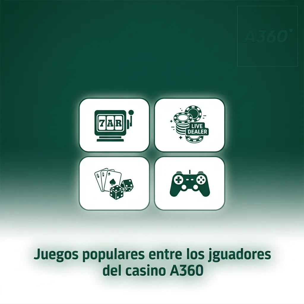Juegos populares de A360: Gates of Olympus, Sweet Bonanza, Big Bass, Book of Dead, Starburst, Wolf Gold, ruleta y blackjack.