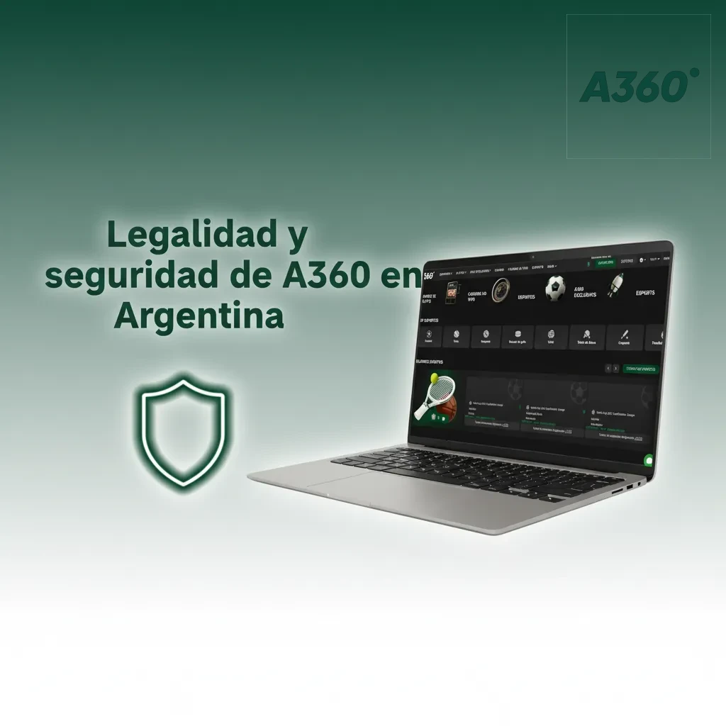 Legalidad y seguridad de A360 en Argentina: licencia internacional, KYC, cifrado de datos y aviso +18 y juego responsable