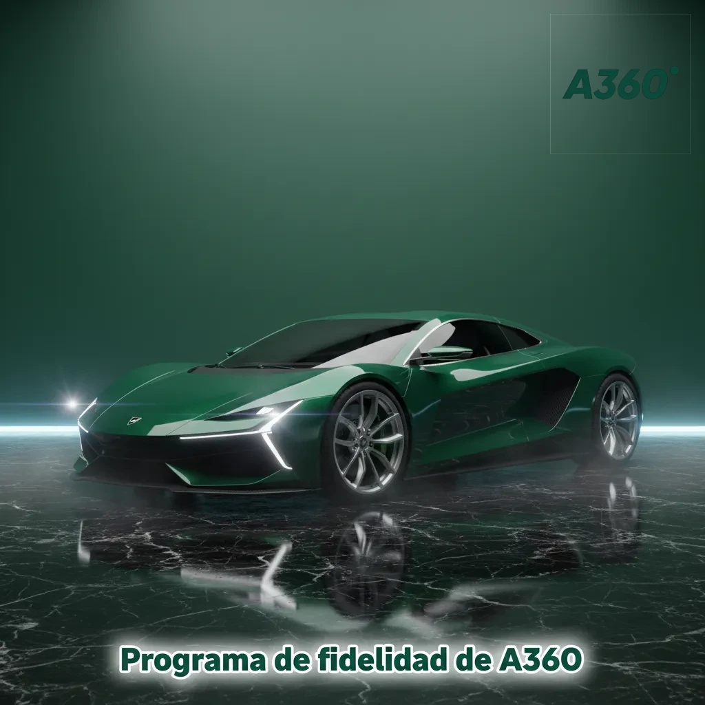 Banner Programa de fidelidad A360: niveles Bronce a Diamante, PX por apuestas de casino y deportes, canje de beneficios.